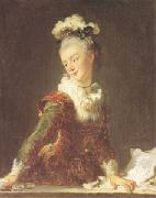 Jean Honore Fragonard Marie-Madeleine Guimard Dancer (mk05) oil